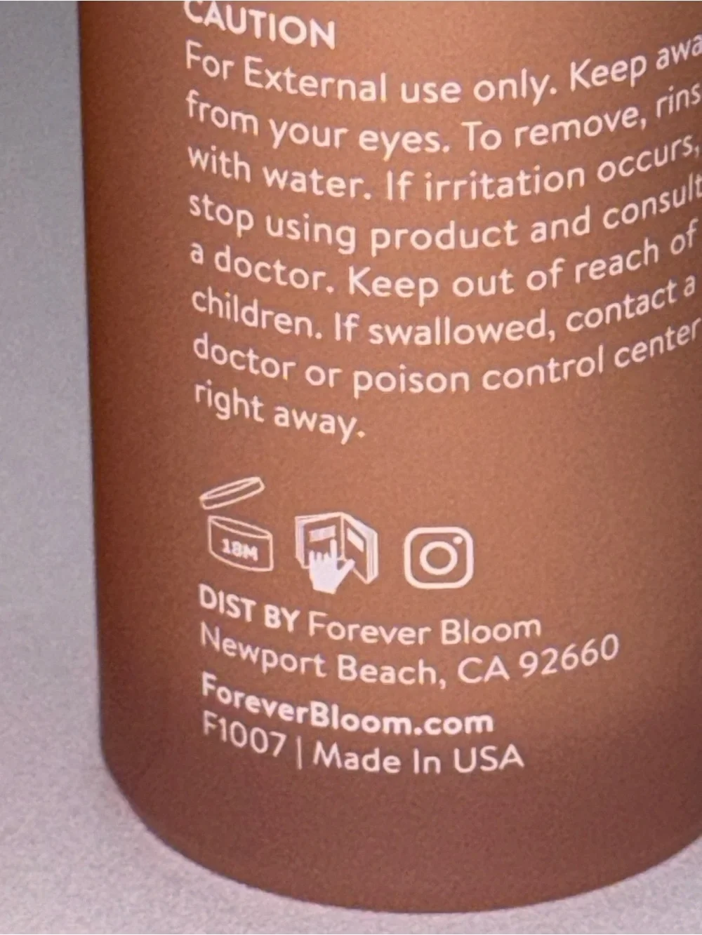 Forever Bloom Biomimic Foundation Medium Spectrum SPF 50 Moisturizing 1.0 fl oz